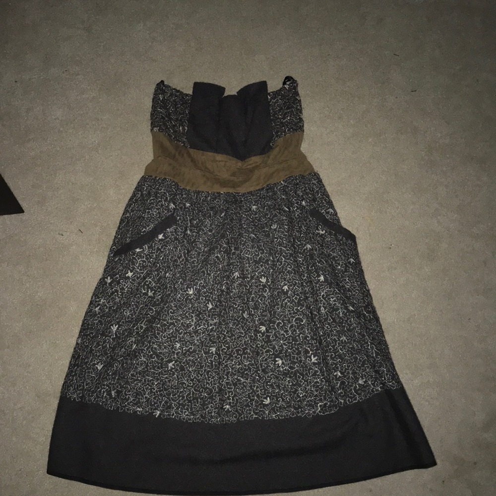 Anthropologie Rina Dhaka embroidered dress